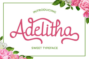 Adelitha: A Stylish Script Font for Modern Web Design Projects