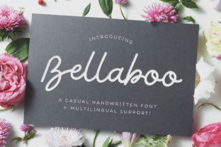 Bellaboo: A Handwritten Signature Script Font for Branding