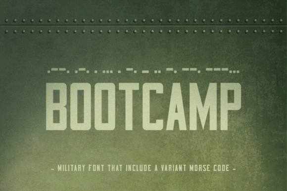 Bootcamp: A Military-Inspired Sans Serif Font Review