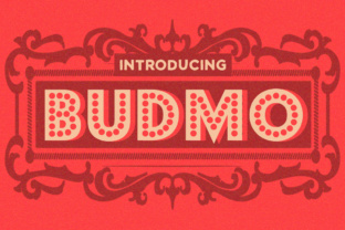 Budmo: A Dotted Marquee Font for Web Design