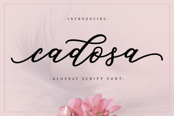 Cadosa Font: A Modern Calligraphy Review