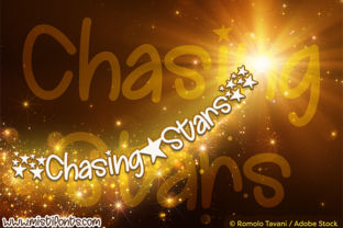 Chasing Stars: A Fun Handwriting Font for Business