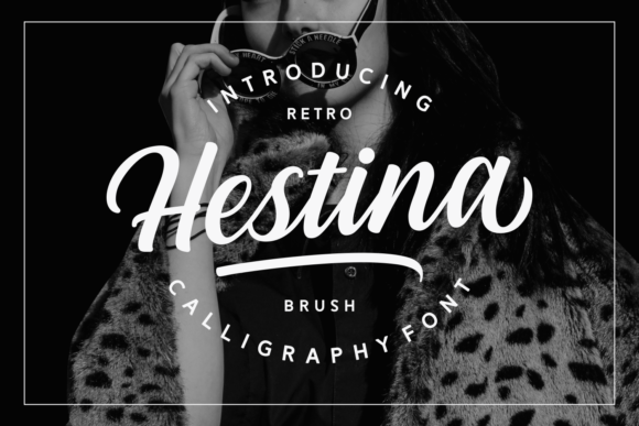 Hestina: A Bold Brush Script for Campaigns