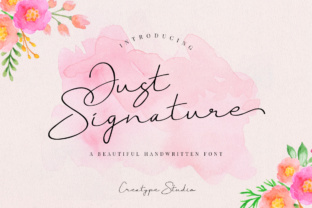 Just Signature: A Classy Script Font for Your Brand