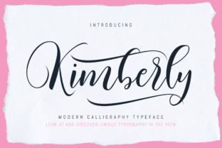 Kimberly Script: The Modern Calligraphy Font for Campaigns