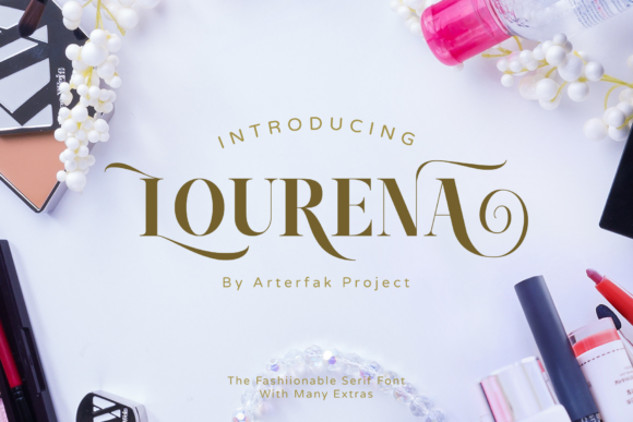 Lourena: A Luxurious Serif Font for Branding