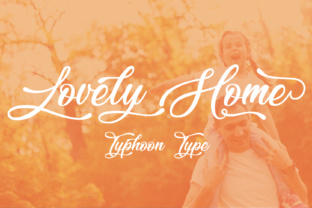 Lovely Home: A Heartwarming Cursive Font for Business