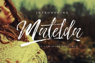 Matelda: A Rustic Script Font That Elevates Campaign Design