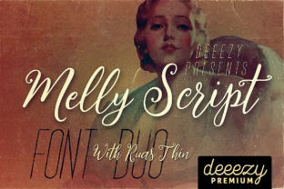 Melly Script Font Duo for Modern Web Design