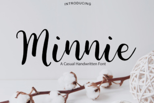 Minnie: A Casual Script Font for Editorial Design
