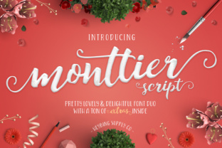 Monttier: The Perfect Script Font Duo for Crafters