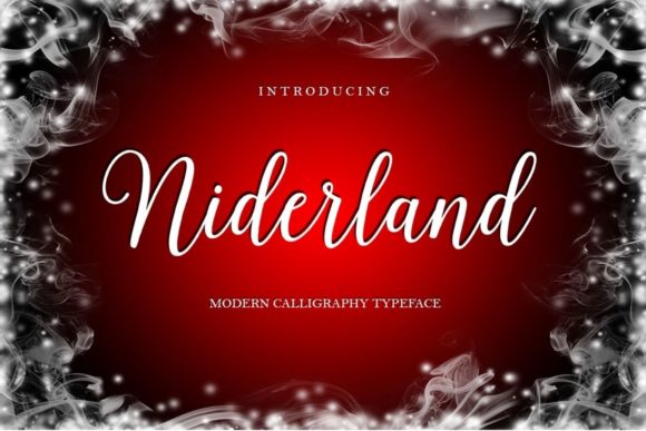 Niderland Script: A Modern Handwritten Typeface for Editors
