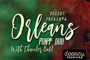 Orleans Script Font Duo for Campaigns
