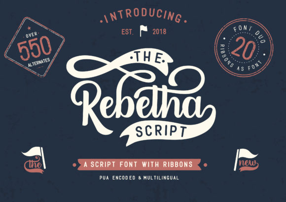 Rebetha Duo: A Premium Font for Brand Identity