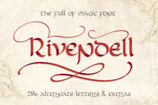 Rivendell: A Classic Blackletter Font for Editorial Design