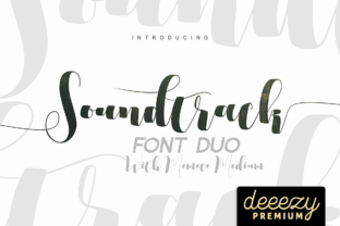 Soundtrack Font Duo for Crafters