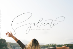 Syndicate: A Modern Calligraphy Font for Makers