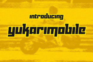 Yukarimobile: A Bold Display Font for Business Branding